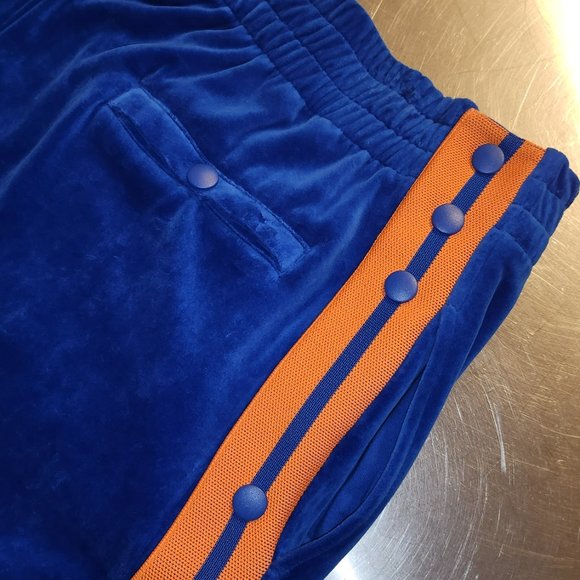 RARE Men's Vintage NBA Knicks Velour Warmup Suit - XXL - Picture 12 of 15